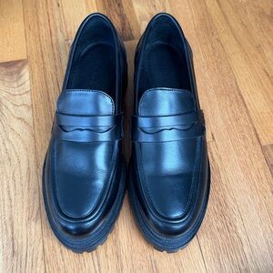 Reiss Cameron Platform Penny Loafer